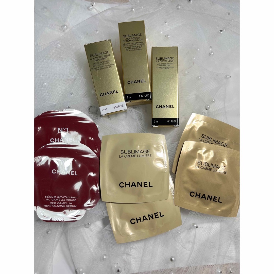 シャネル✨CHANEL ⭐︎サブリマージュ　サンプル五種♡9点