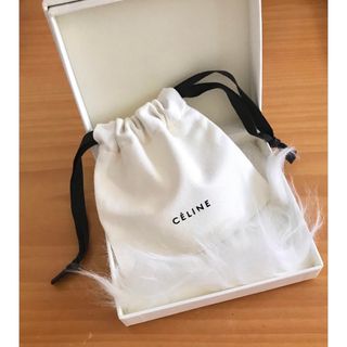 セリーヌ(celine)のCELINE セリーヌ　アクセサリーボックス　空箱　ファーつき　ボックスのみ(ショップ袋)