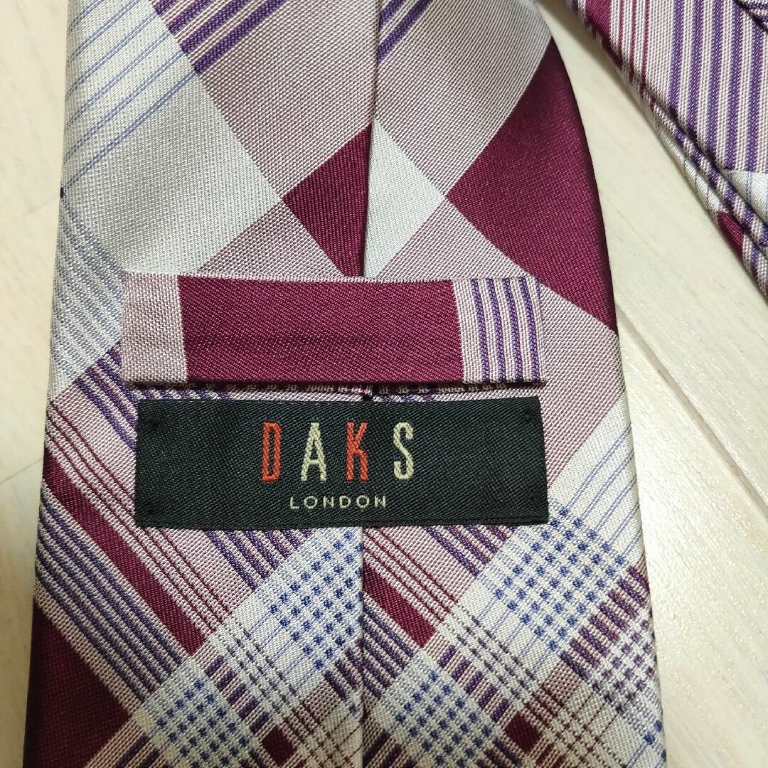 DAKS(ダックス)のDAKS ダックス ネクタイ チェック メンズのファッション小物(ネクタイ)の商品写真