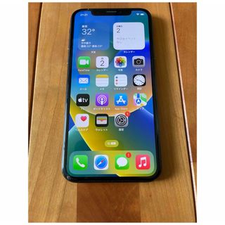 アイフォーン(iPhone)の【最低価格にしてます】SIMフリー iPhoneX 256GB 中古美品(スマートフォン本体)