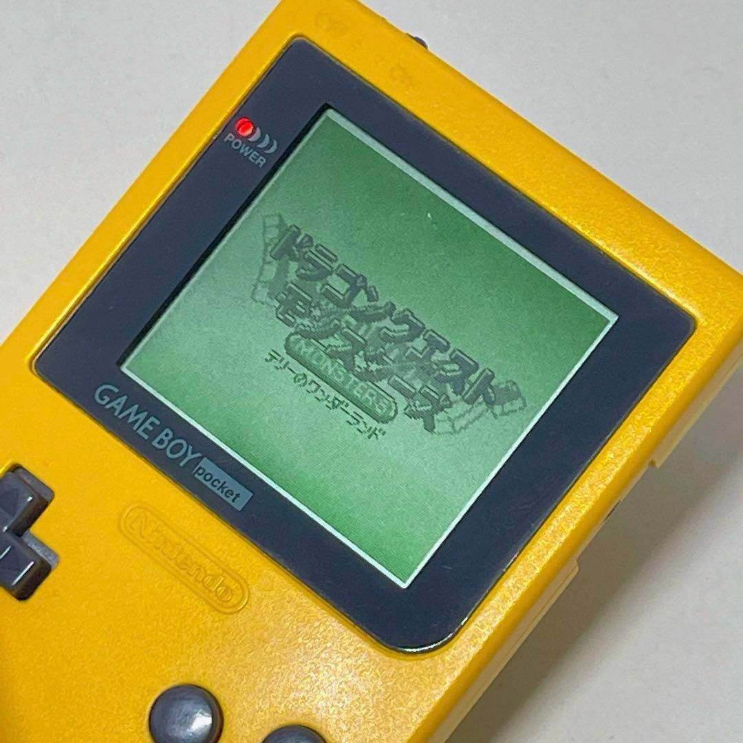 極上美品！ゲームボーイポケット イエロー 本体 GAMEBOY POCKET