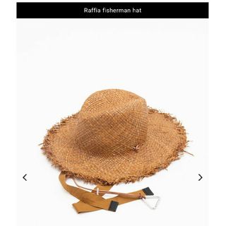 キジマタカユキ(KIJIMA TAKAYUKI)のKIJIMA TAKAYUKI - RAFFIA FISHERMAN HAT(ハット)