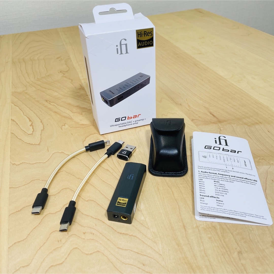 iFi audio GO bar スティック型USB-DACアンプ