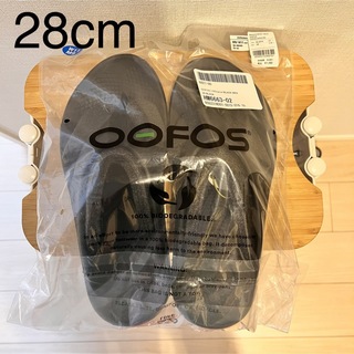 ウーフォス(OOFOS)のOOFOS OOriginal リカバリーサンダル ブラック 28cm(サンダル)