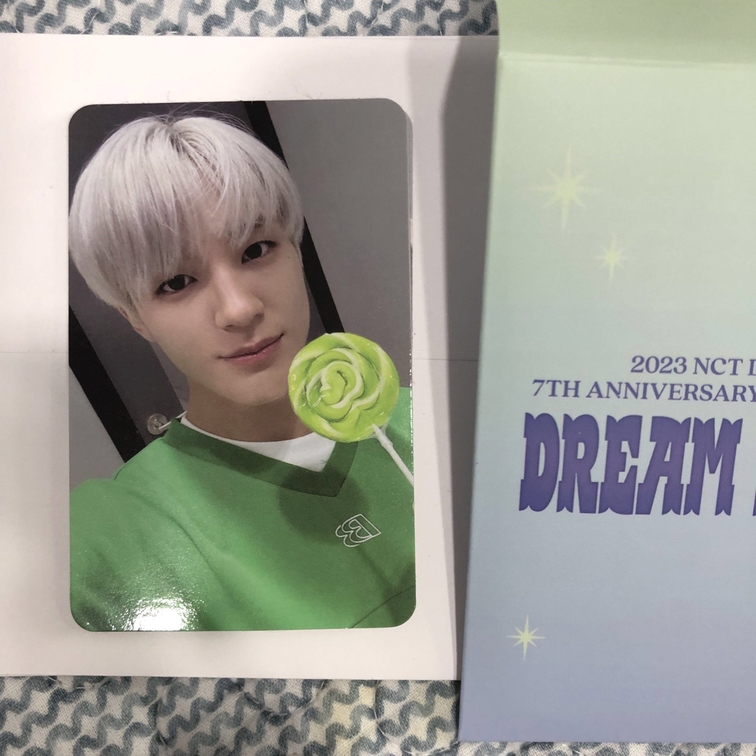 ジェノ　ペンミ　トレカ　jeno photo card fan meeting