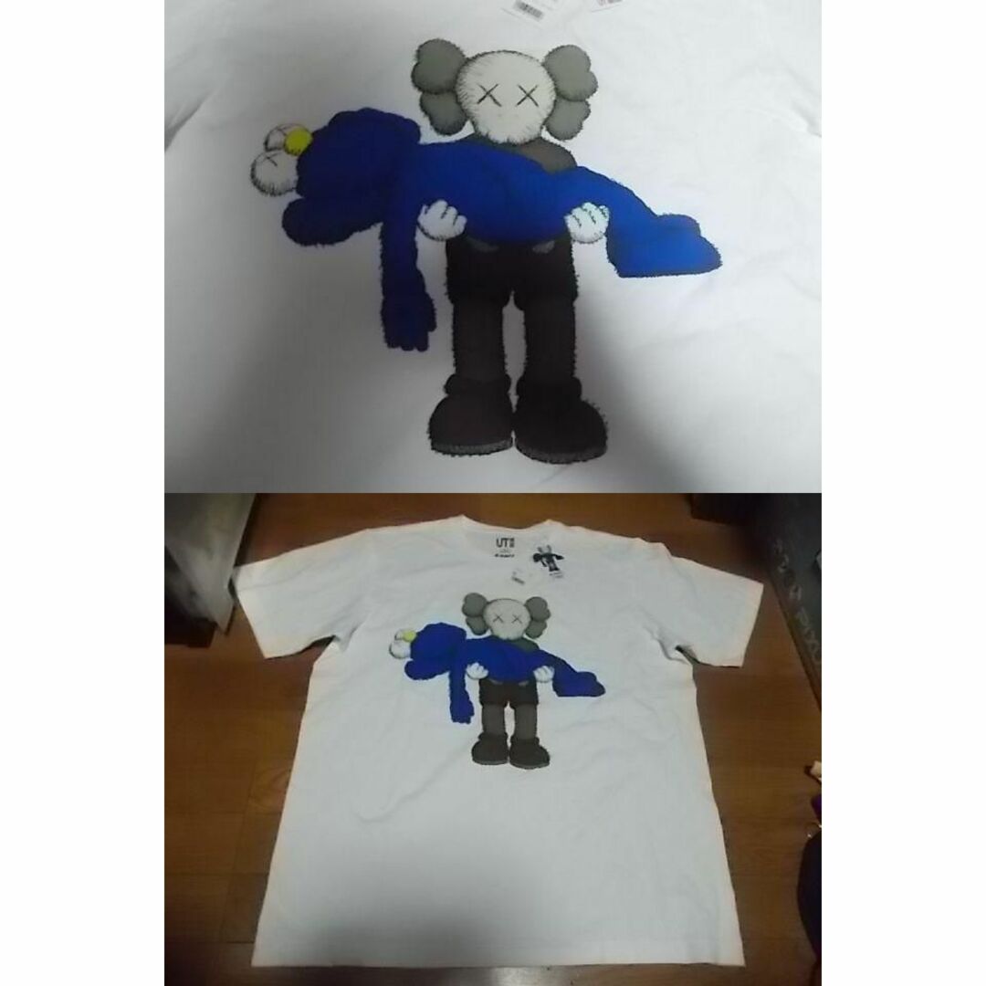 XL uniqlo ユニクロ 新品 kaws カウズ コラボ Tシャツ 白