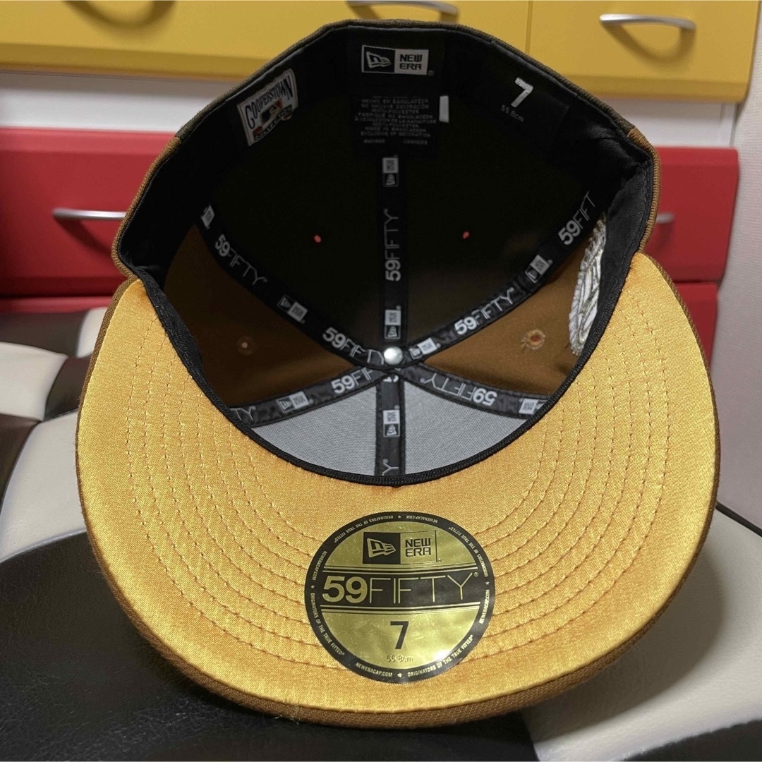 NEW ERA(ニューエラー)の【美品】 newera 59fifty オリオールズ ブラウン メンズの帽子(キャップ)の商品写真