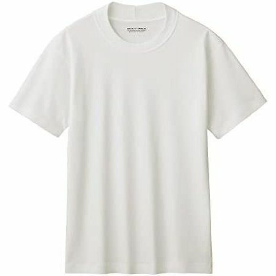 GUNZE(グンゼ)の【新品】グンゼ Tシャツ ジャケット+ 後ろ襟高め ホワイト L メンズのトップス(Tシャツ/カットソー(半袖/袖なし))の商品写真