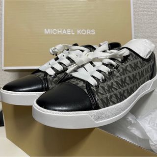 マイケルコース(Michael Kors)の【未使用】【正規品】マイケルコース スニーカー MK シグネチャー(スニーカー)