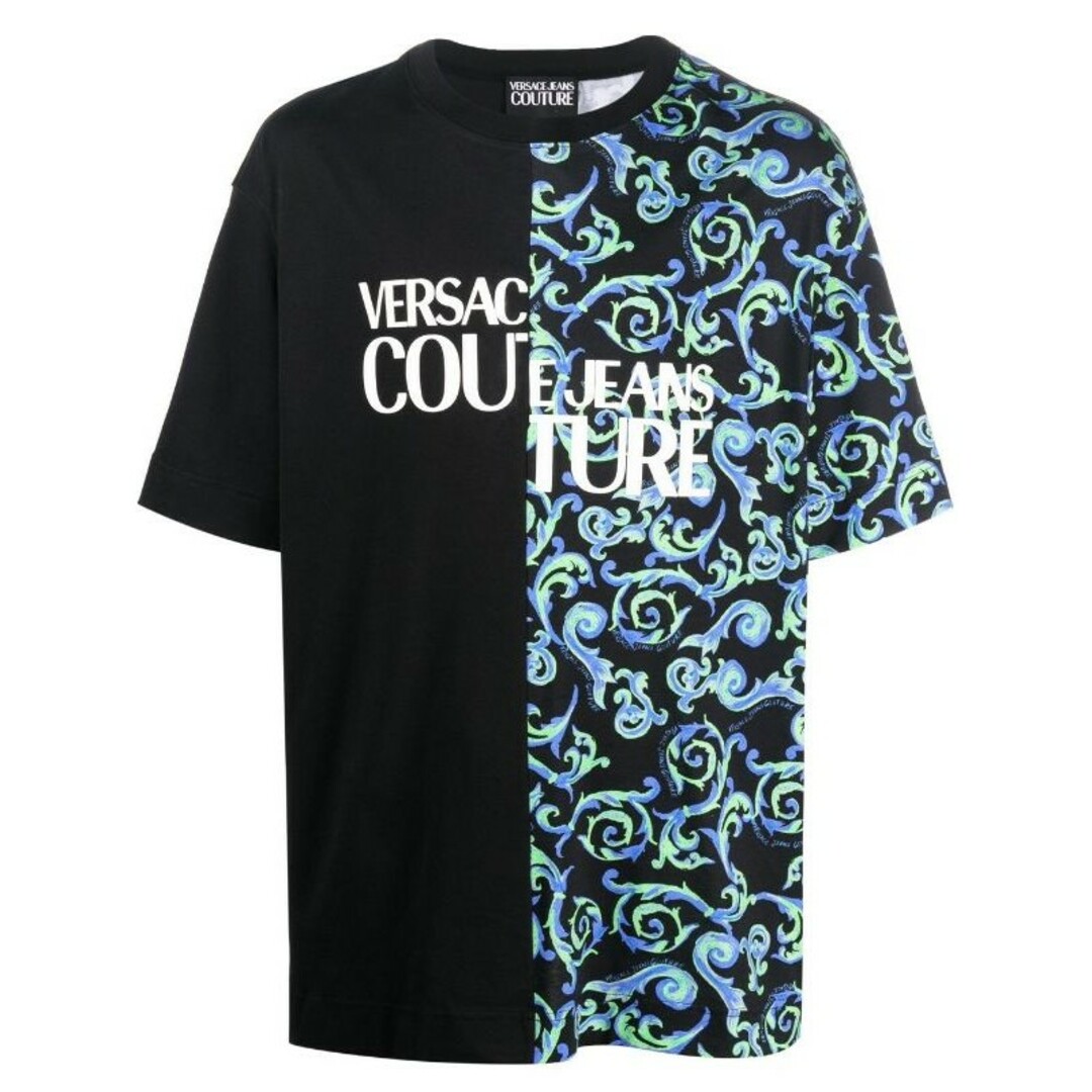 VERSACE JEANS COUTURE Tシャツ ブラック Mサイズ