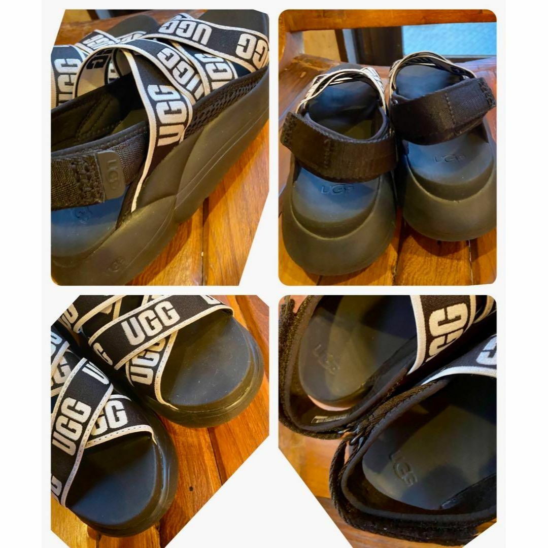 入荷困難✨激レア✨⑬超美品✨24✨UGG✨LA CLOUD SANDAL✨厚底