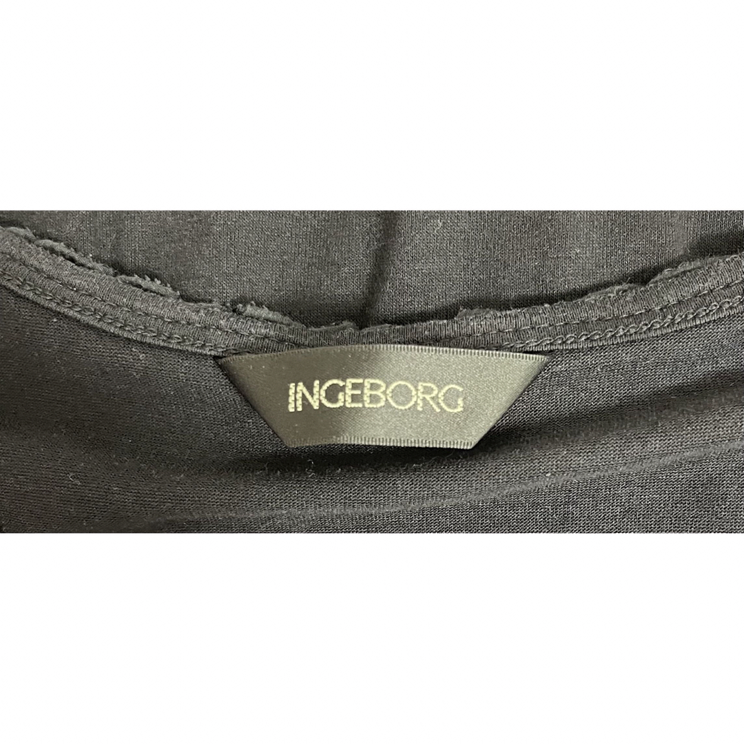 INGEBORG(インゲボルグ)のインゲボルグ INGEBORG シルク混 半袖 チュニック カットソー 9 レディースのトップス(チュニック)の商品写真