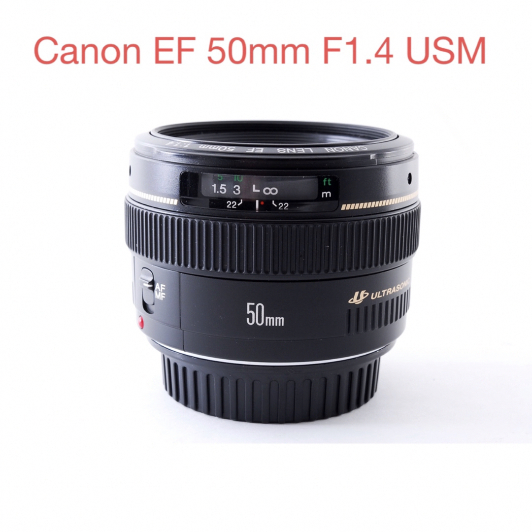 単焦点レンズ☆極上美品☆ キヤノン Canon EF 50mm F1.4 USM - www ...