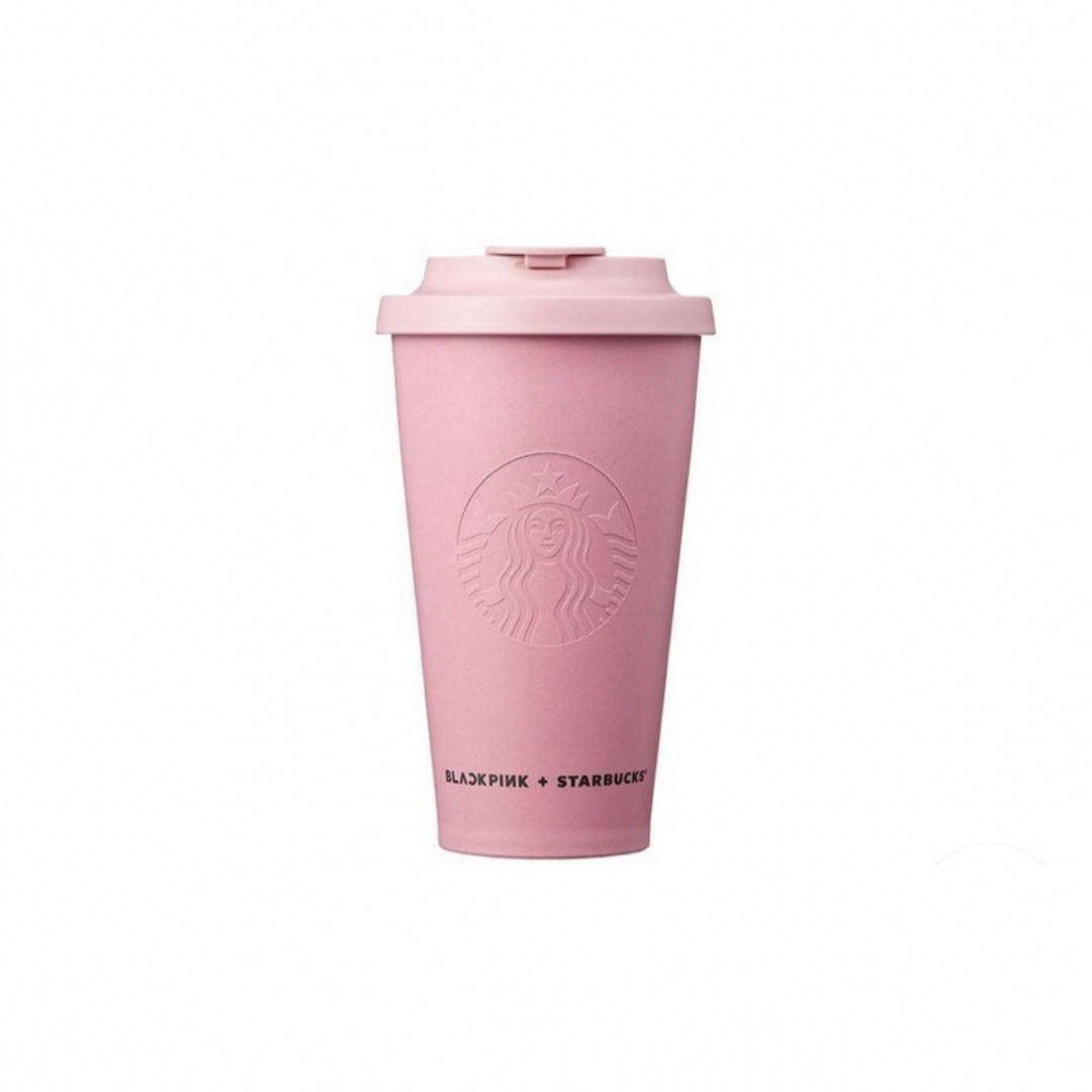 BLACKPINK STARBUCKS カップタンブラー　ブラックピンク　ロゼ