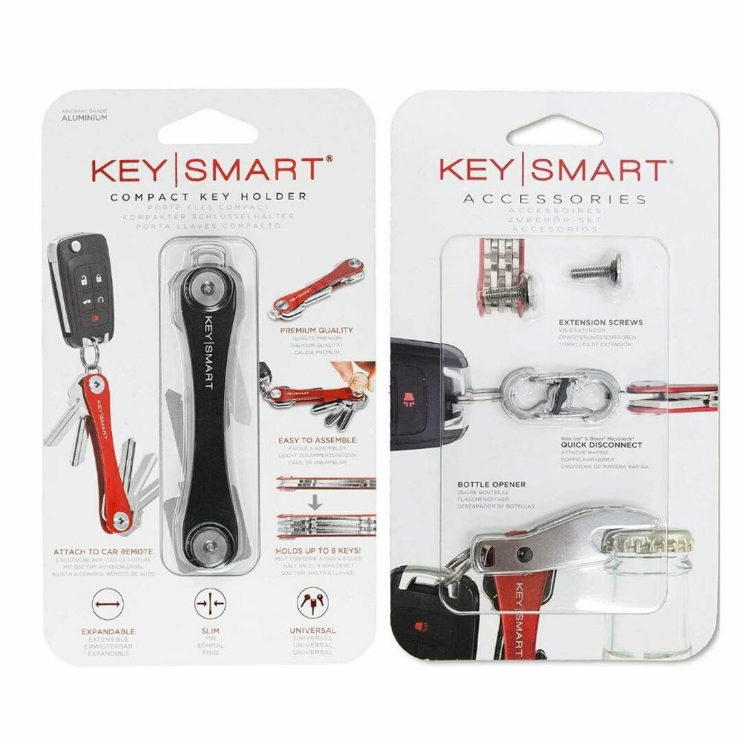 KeySmart キースマート  - コンパクトに収納できる キーオーガナイザー