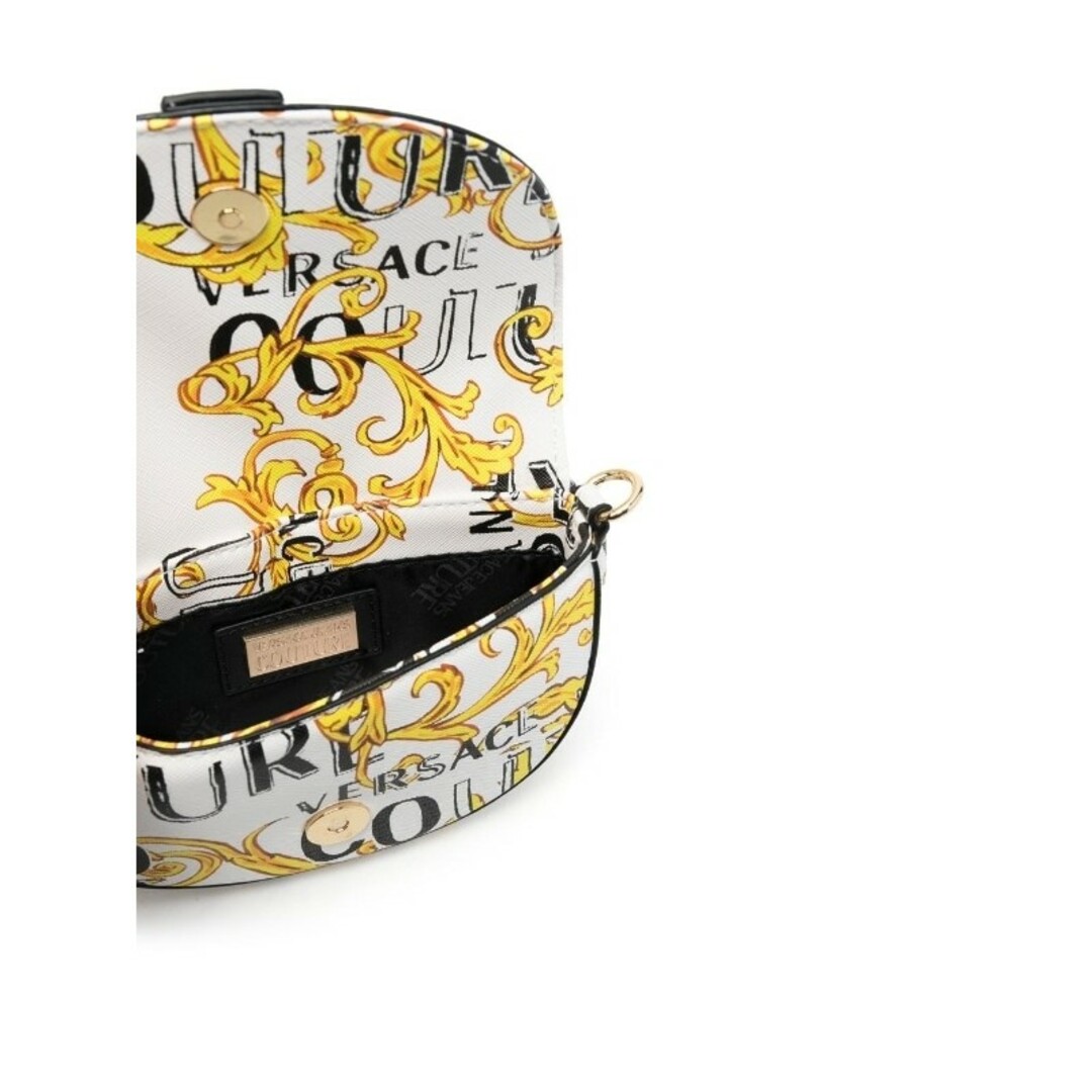 VERSACE JEANS COUTURE ショルダーバッグ ホワイト