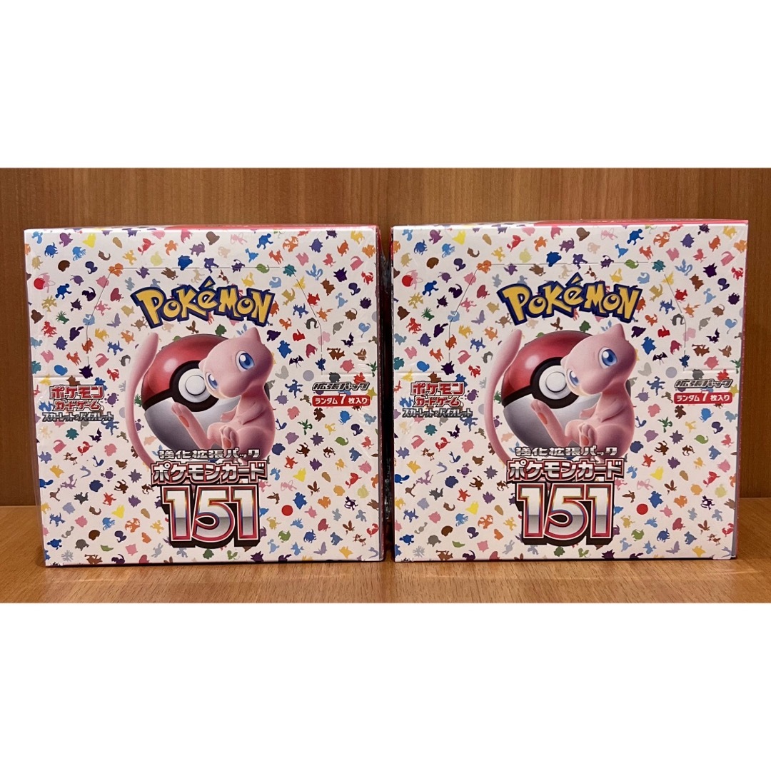 ポケモンカード151  6BOXセット