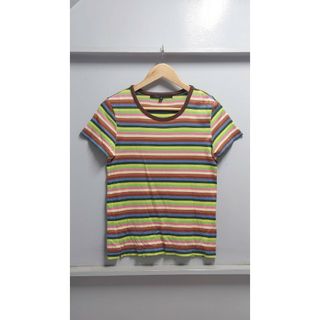 マークジェイコブス(MARC JACOBS)のMARC JACOBS マルチ ボーダー Tシャツ S 半袖 マークジェイコブス(Tシャツ(半袖/袖なし))