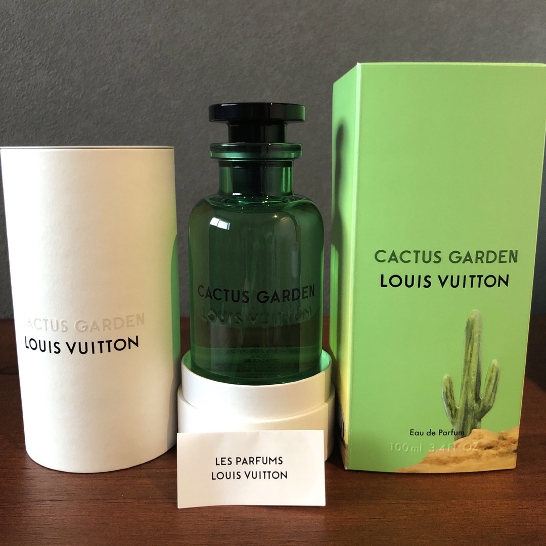 LOUIS VUITTON(ルイヴィトン)の【廃盤】 ルイヴィトン カクタスガーデン 100ml マテ茶 コスメ/美容の香水(ユニセックス)の商品写真