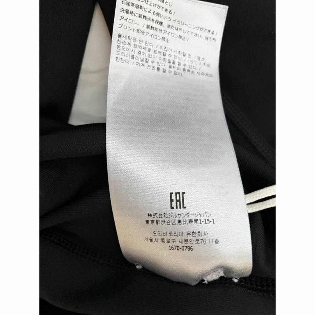 新品 XL JIL SANDER 22aw 胸ロゴTシャツ 黒 5134