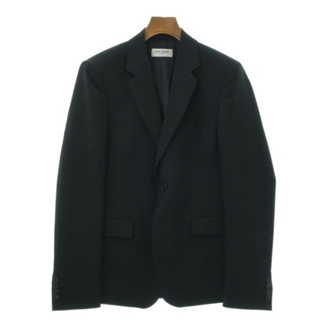 SAINT LAURENT PARIS テーラードジャケット 48(L位) 黒 | www.gree.ma