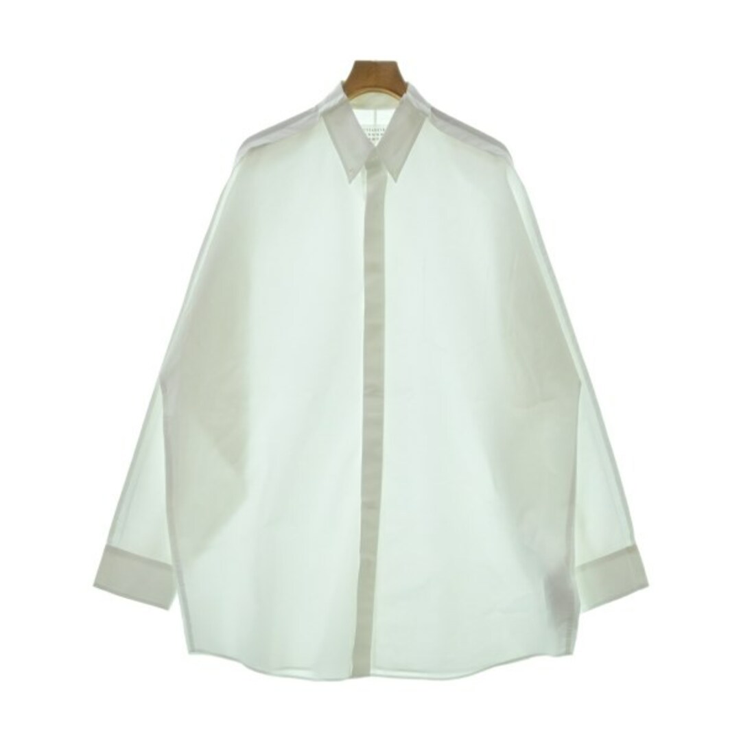 Maison Margiela カジュアルシャツ 38(XXL位) 白 | www.innoveering.net