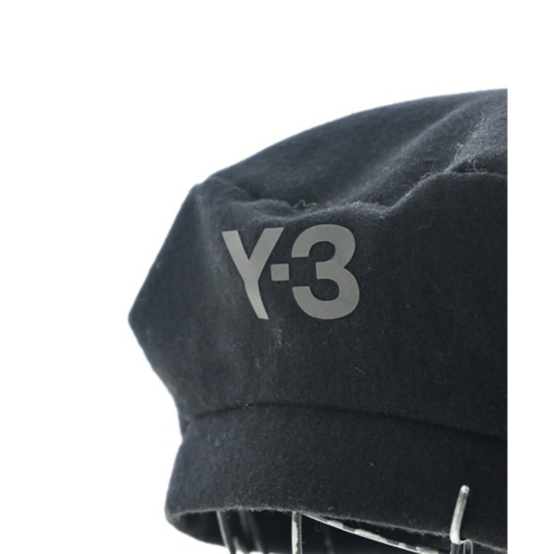 Y-3(ワイスリー)のY-3 ワイスリー ハンチング・ベレー帽 - 黒 【古着】【中古】 メンズの帽子(ハンチング/ベレー帽)の商品写真