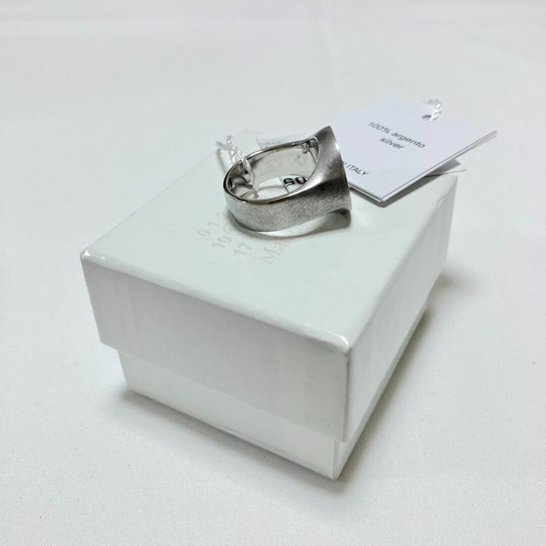 新品 M 20ss マルジェラ 11ナンバー リング シルバー 2268
