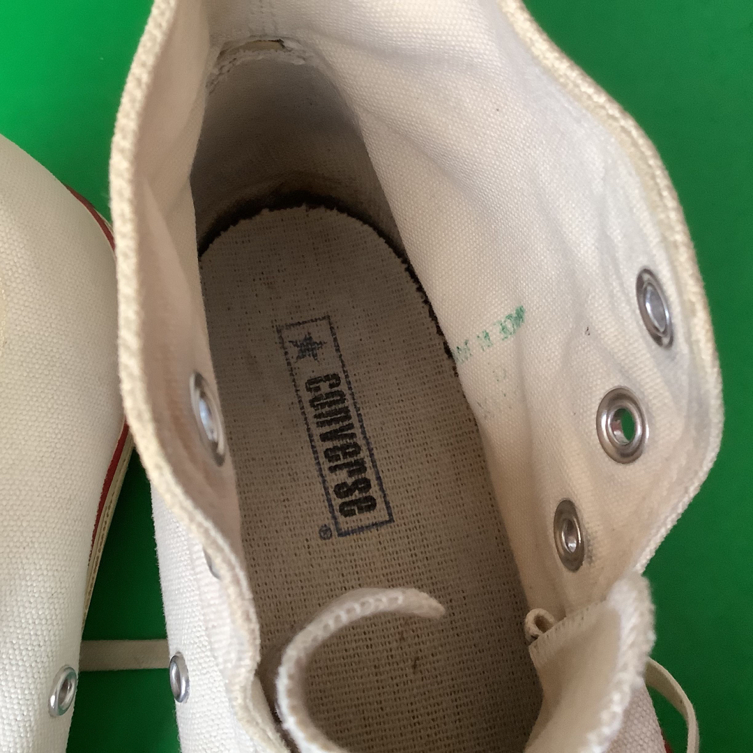 CONVERSE(コンバース)のConverse コンバース US9 27.5cm 生成り チャックテイラー メンズの靴/シューズ(スニーカー)の商品写真