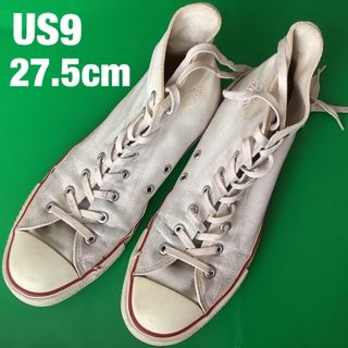 コンバース(CONVERSE)のConverse コンバース US9 27.5cm 生成り チャックテイラー(スニーカー)