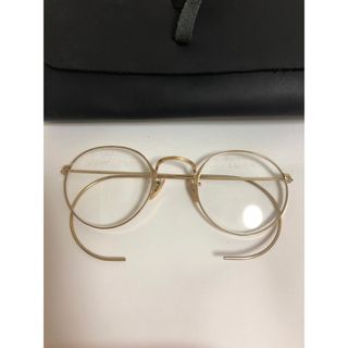 レイバン(Ray-Ban)の極美品　1940s B&L ボシュロム　金張　FUL-VUE ヴィンテージ　縄手(サングラス/メガネ)