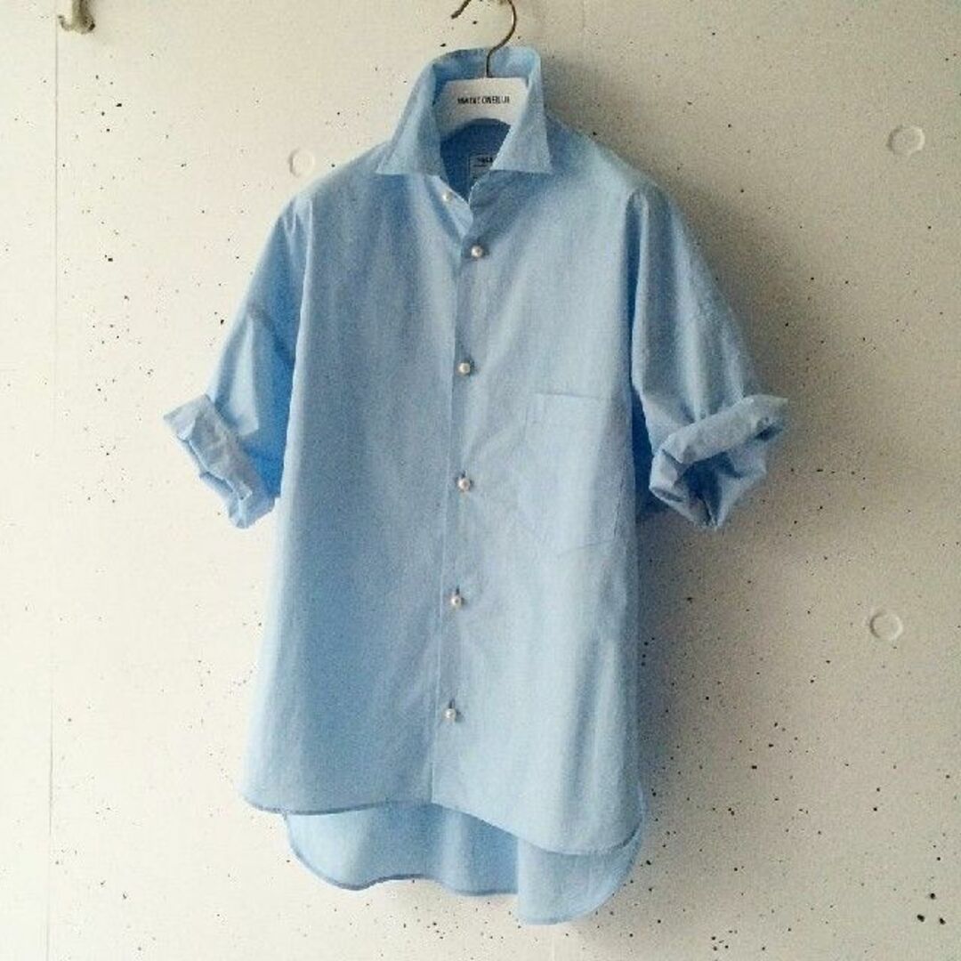 極美品☆マディソンブルー 別注 ストライプシャツ J．BRADLEY SHIRT-