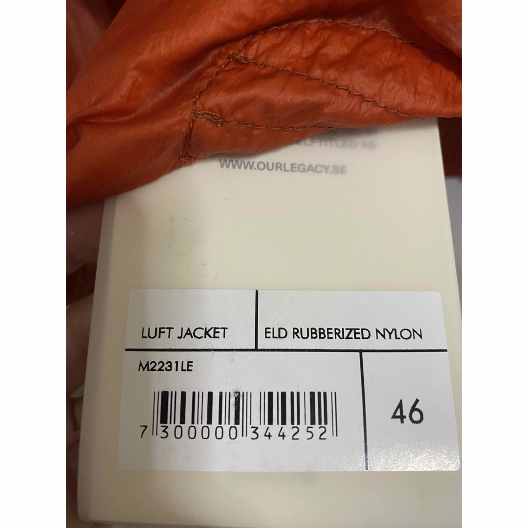 OUR LEGACY LUFT JACKET メンズのジャケット/アウター(ブルゾン)の商品写真