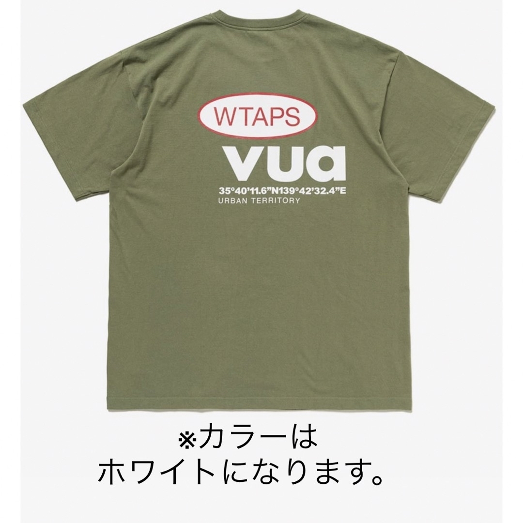 W)taps(ダブルタップス)のWTAPS LABEL Tシャツ　ホワイト　Lサイズ　ダブルタップス メンズのトップス(Tシャツ/カットソー(半袖/袖なし))の商品写真