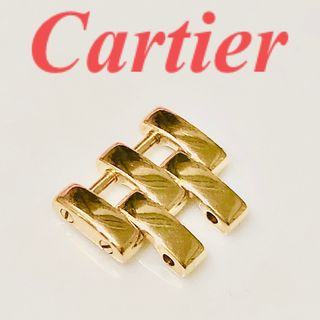 カルティエ☆パンテール☆腕時計☆18金☆18K☆YG☆SM☆コマ☆ベルト