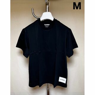 ジルサンダー(Jil Sander)の新品 M JIL SANDER 21aw パックTシャツ 黒 バラ 2044(Tシャツ(半袖/袖なし))