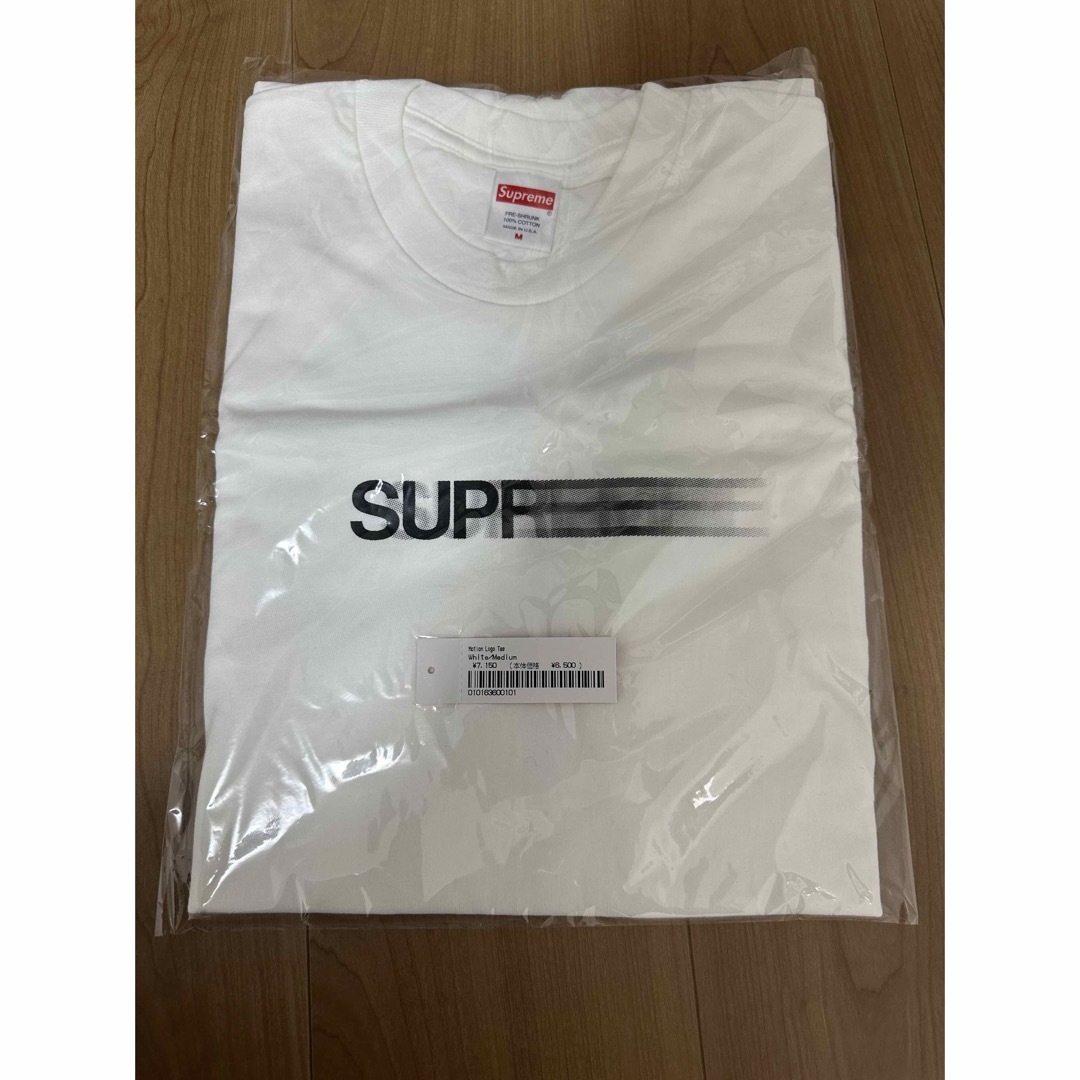 supreme motion logo tee 白 M 国内正規品 新品