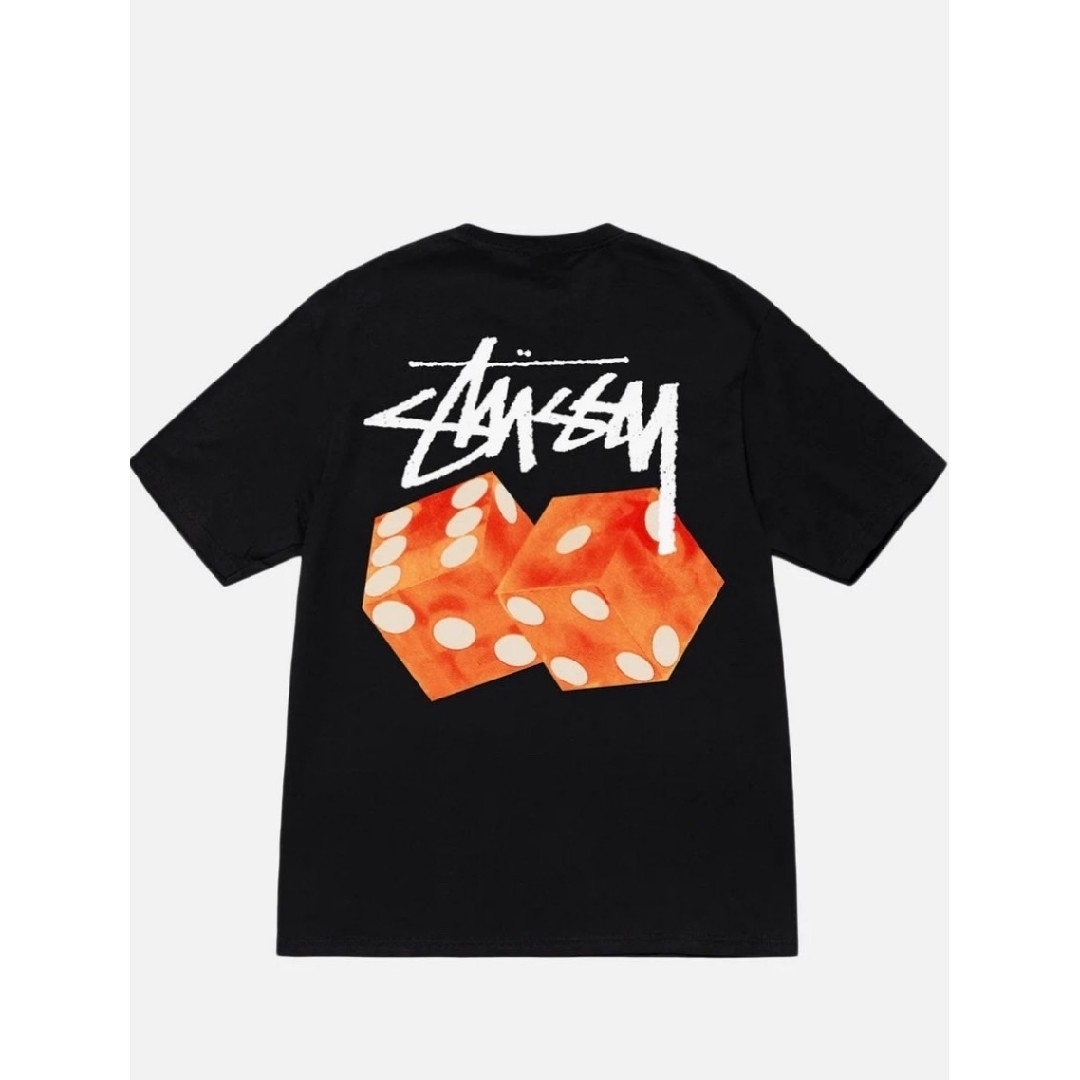 STUSSY DICED OUT TEE BLACK【完売品】