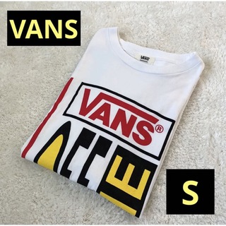 ヴァンズ(VANS)の【VANS】バンズ ビッグロゴ Tシャツ 白 ホワイト S(Tシャツ/カットソー(半袖/袖なし))