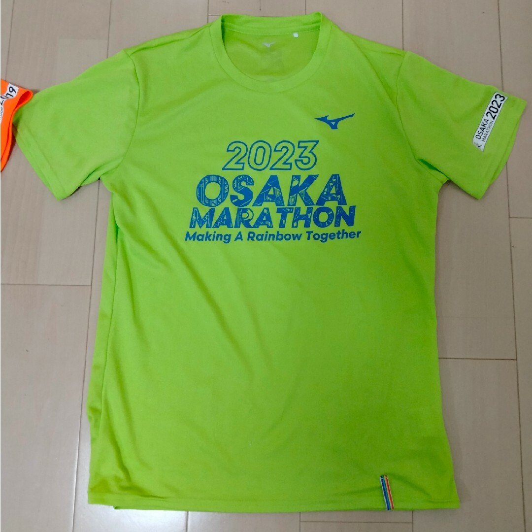 MIZUNO(ミズノ)の大阪マラソン Tシャツ 2019 2023  Lサイズ MIZUNO スポーツ/アウトドアのランニング(ウェア)の商品写真