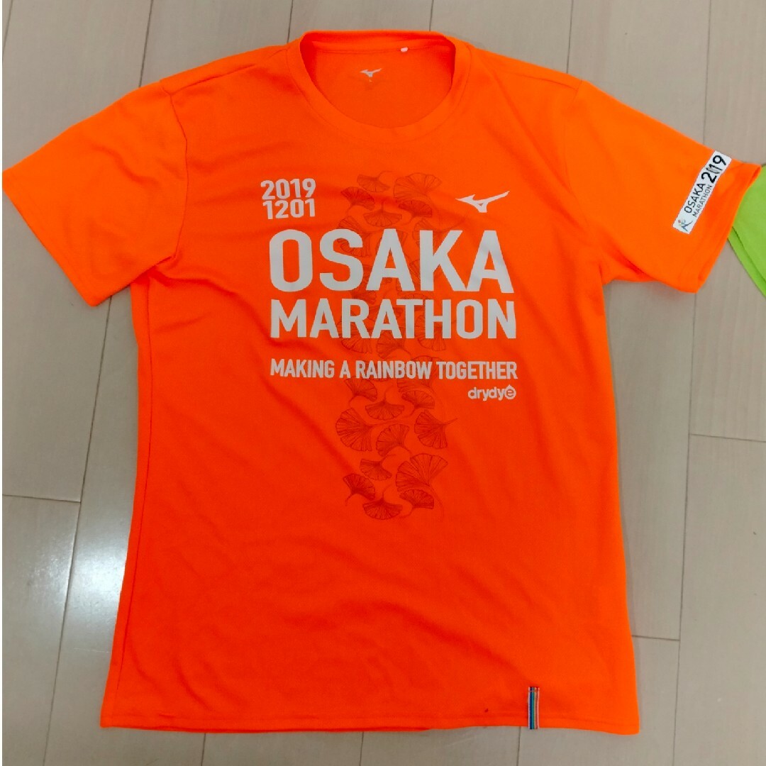 MIZUNO(ミズノ)の大阪マラソン Tシャツ 2019 2023  Lサイズ MIZUNO スポーツ/アウトドアのランニング(ウェア)の商品写真
