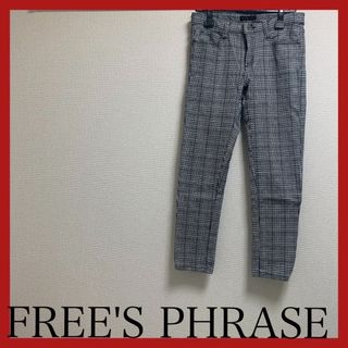 【FREE'S PHRASE】チェックパンツ カジュアル キレイめ シンプル(カジュアルパンツ)