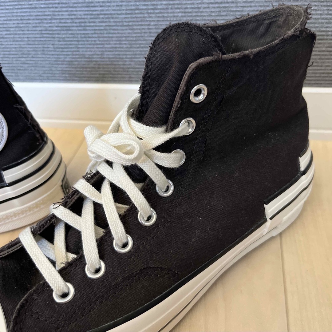 【激レア】フランス購入 CONVERSE ダメージ加工 チャックテイラー 6