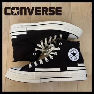 コンバース(CONVERSE)の【激レア】フランス購入 CONVERSE ダメージ加工 チャックテイラー(スニーカー)