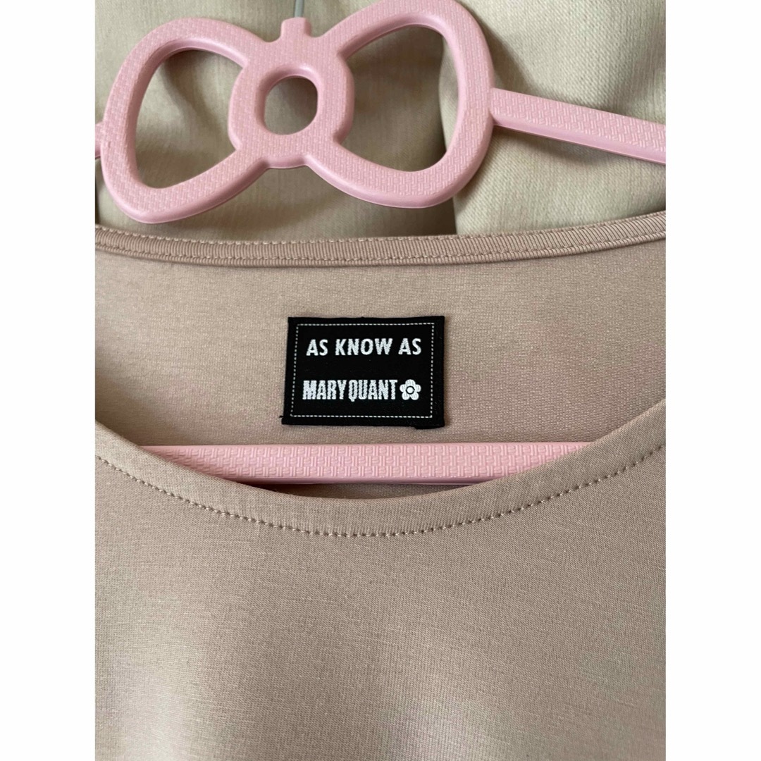 MARY QUANT(マリークワント)のマリークワント　プルオーバー半袖　新品　ピンク レディースのトップス(Tシャツ(半袖/袖なし))の商品写真