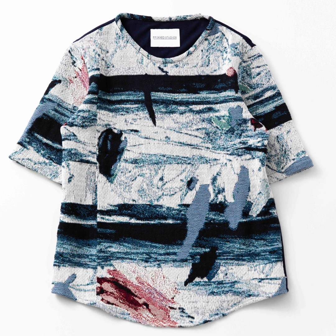 16ss FFIXXED STUDIOS Weave Tee ゴブラン-