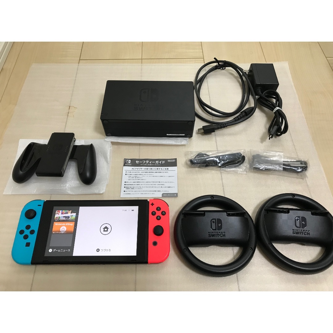 【楽ギフ_包装】 Nintendo Switch - ✨新型ニンテンドーSwitch本体＋マリオカート 家庭用ゲーム機本体