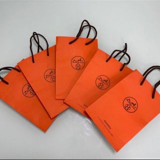 エルメス(Hermes)のHERMES エルメス ショッパー 紙袋 小サイズ　5枚セット(ショップ袋)