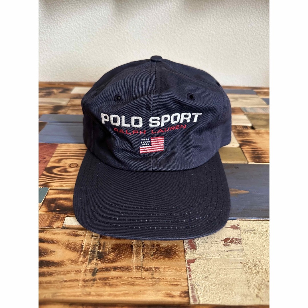 POLO RALPH LAUREN(ポロラルフローレン)のPolo Sport ポロスポーツ　90's キャップ メンズの帽子(キャップ)の商品写真