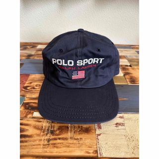 ポロラルフローレン(POLO RALPH LAUREN)のPolo Sport ポロスポーツ　90's キャップ(キャップ)